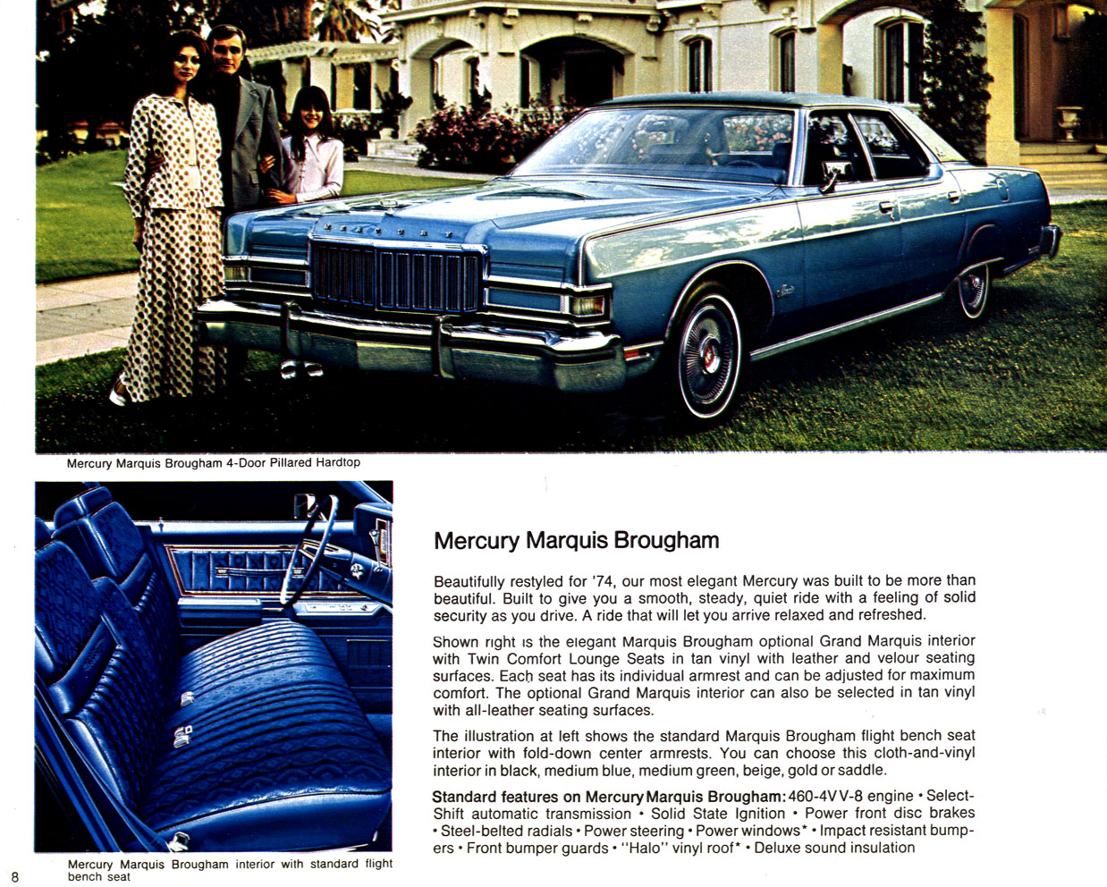 1974 Mercury Lincoln Brochure Page 26